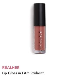 3/$30  BNIB I am radiant lip gloss nude real her